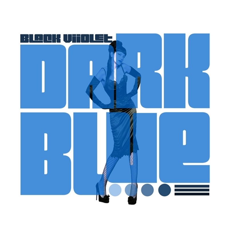 BLACK VIIOLET - Dark blue (blueburst) LP